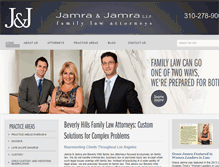 Tablet Screenshot of jamralaw.com